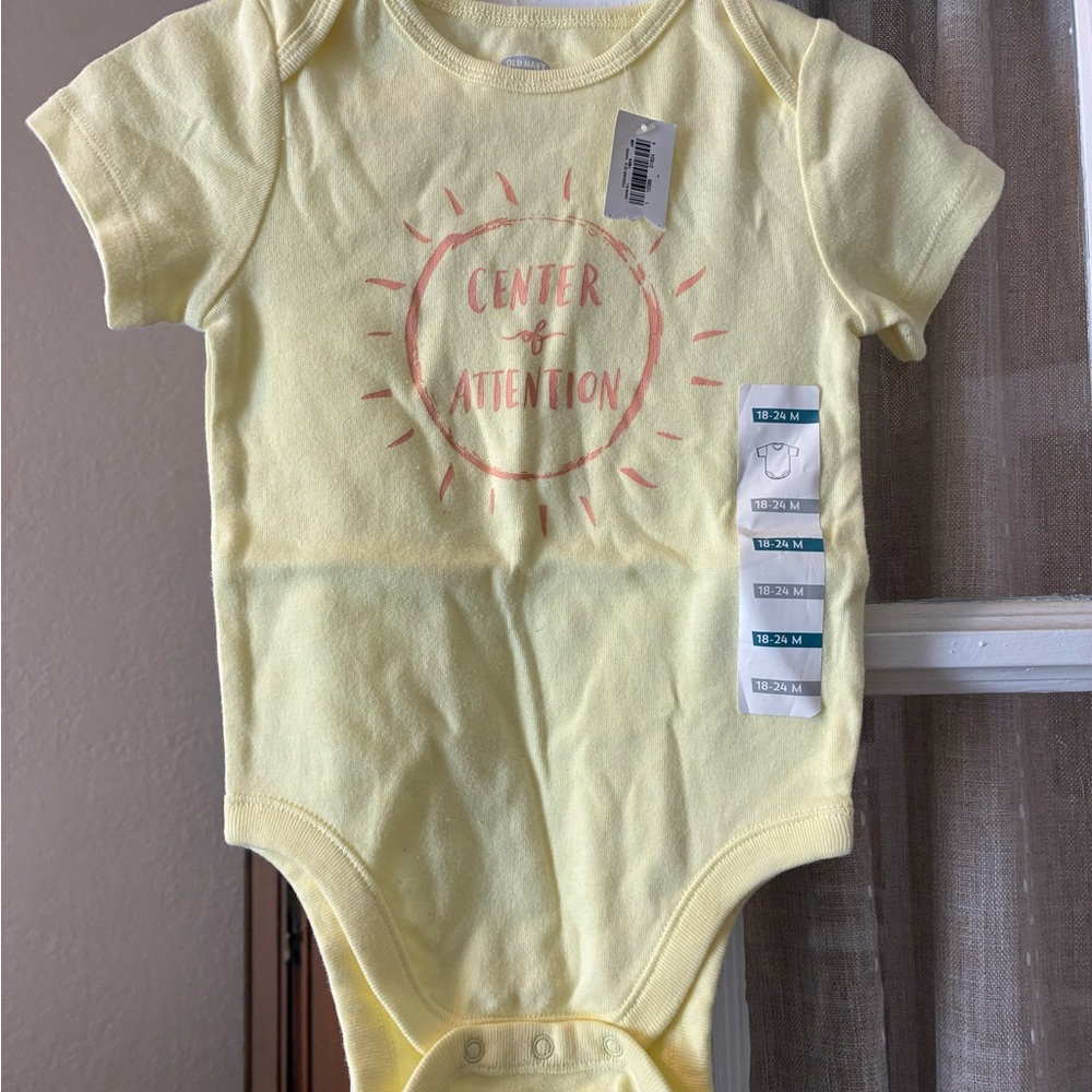 Old Navy Yellow Bodysuit - Center of Attention